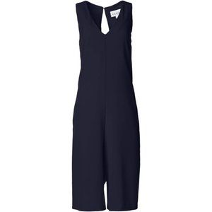 Nicole Miller Navy V-Neck Jumpsuit, Size 10